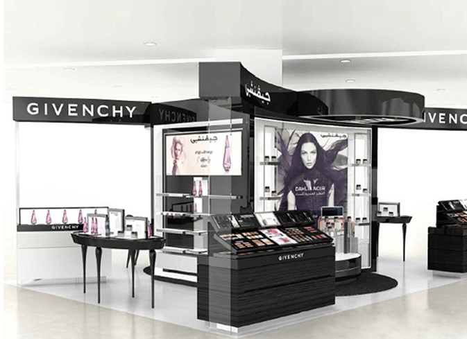 acrylic luxury retail display